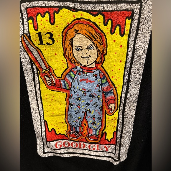 Vintage Chucky Good Guy Men’s Tshirt - Horror Halloween - Large - Picture 2 of 4